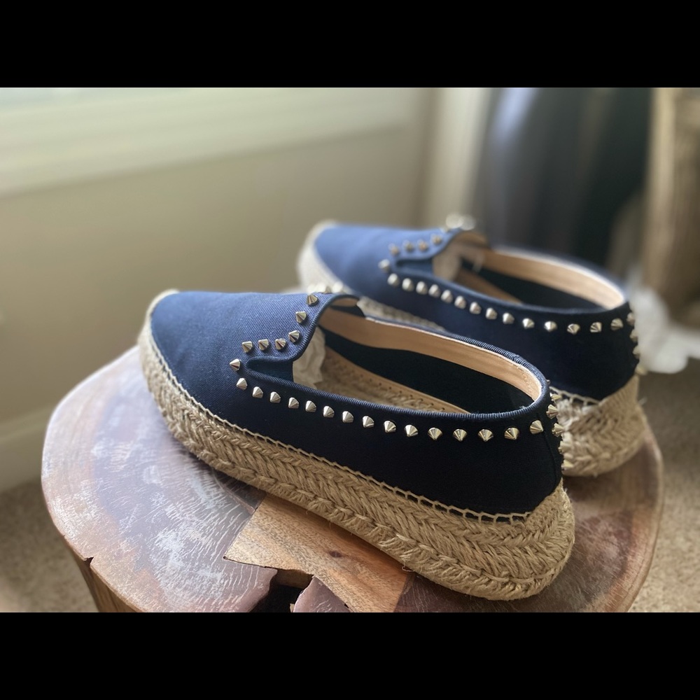 Louboutin Espaboat Espadrilles - Blue - Picture 8 of 10